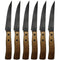 Set De Cuchillos Premium Wayu 6 Piezas - Asado - Parrilla