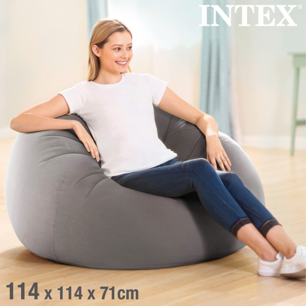 Sillón inflable INTEX Puff Beanless Bag