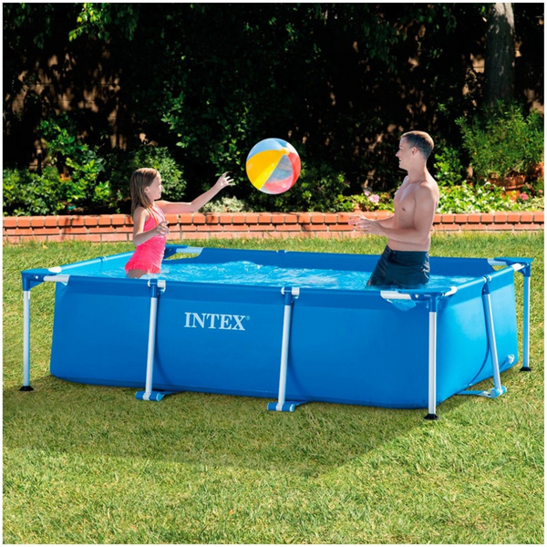 Piscina Rectangular Estructural Familiar INTEX 2,6x1,6x0,65m