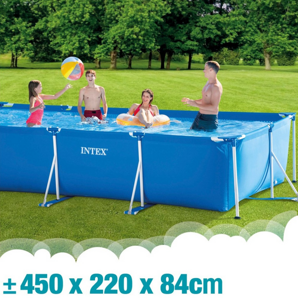 Piscina Estructural INTEX 4,5mx2,2mx0,84m + Bomba Filtrante