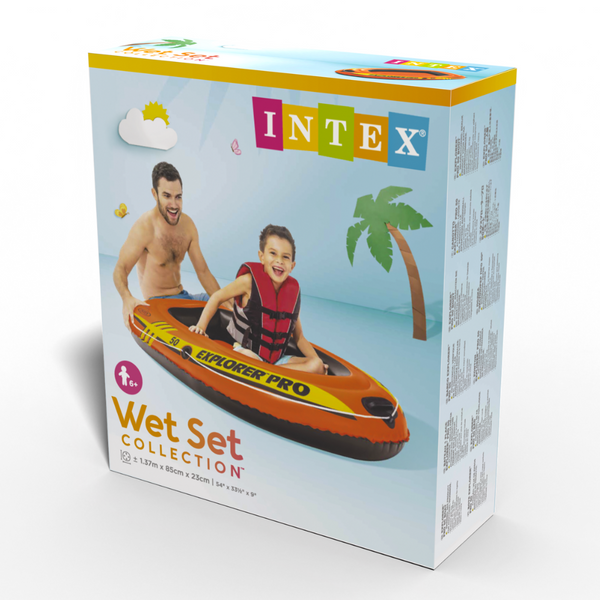 Bote Inflable Para Niños INTEX Explorer Pro 50