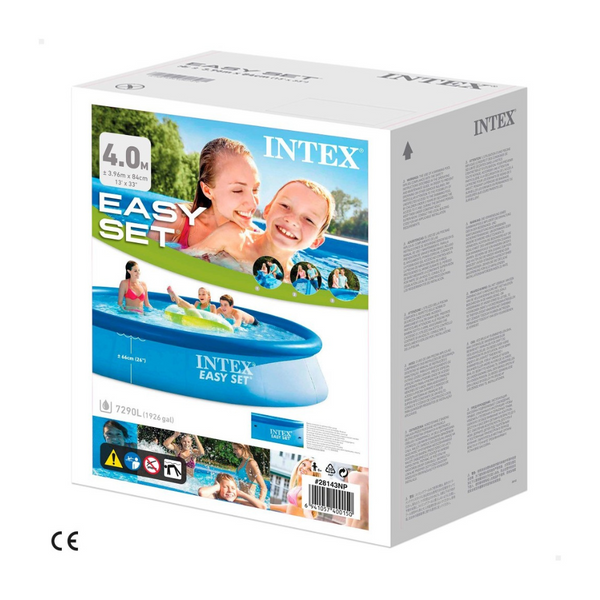 Piscina Easy Set Intex 396x84cm Con Aro Inflable