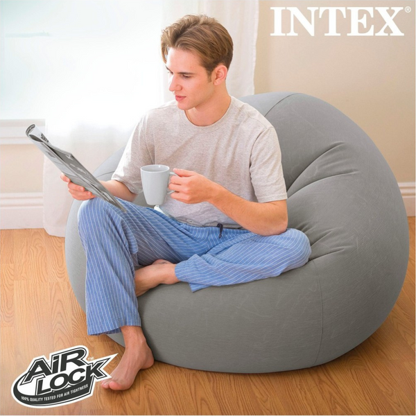 Sillón inflable INTEX Puff Beanless Bag