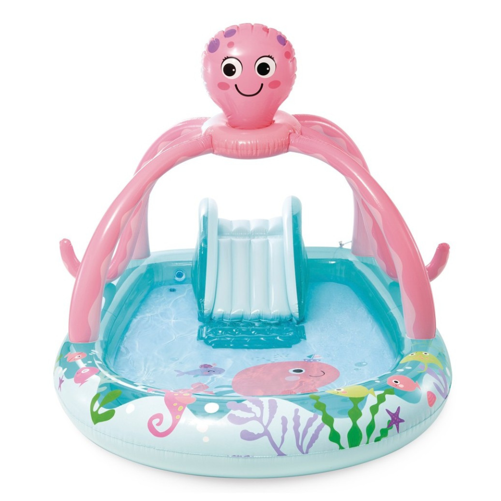 Piscina infantil Centro De Juegos Con Aspersor Intex Pulpo Amigable