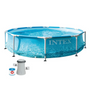 Piscina Estructural Redondo INTEX 305x76cm + Bomba Filtrante