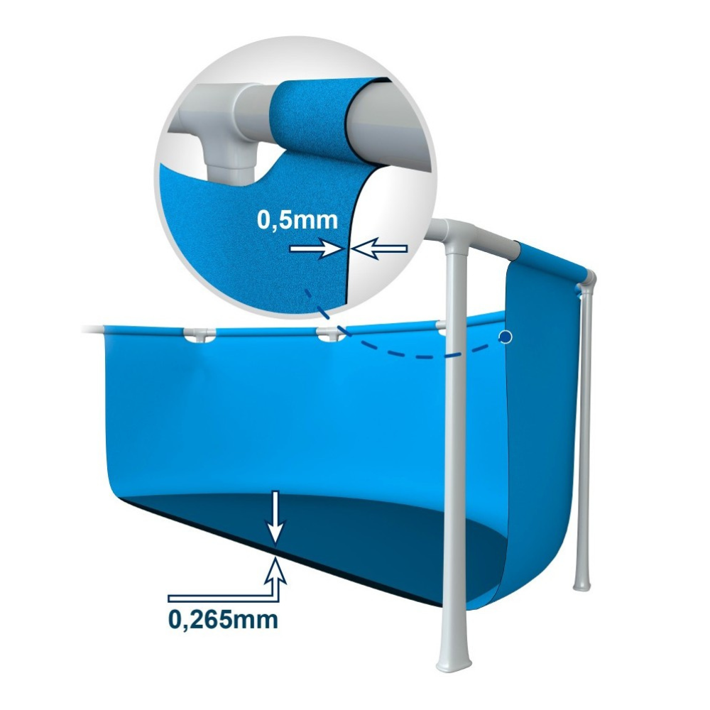 Piscina Estructural Redondo INTEX 305x76cm + Bomba Filtrante