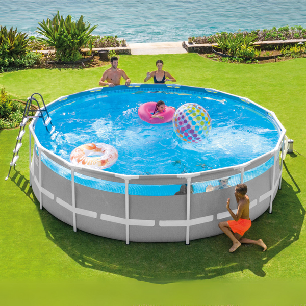 Piscina Estructural Prisma Intex 488x122cm + Accesorios