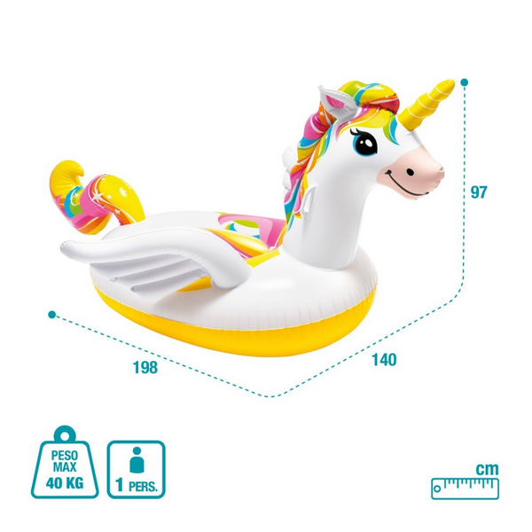 Unicornio Inflable infantil Intex