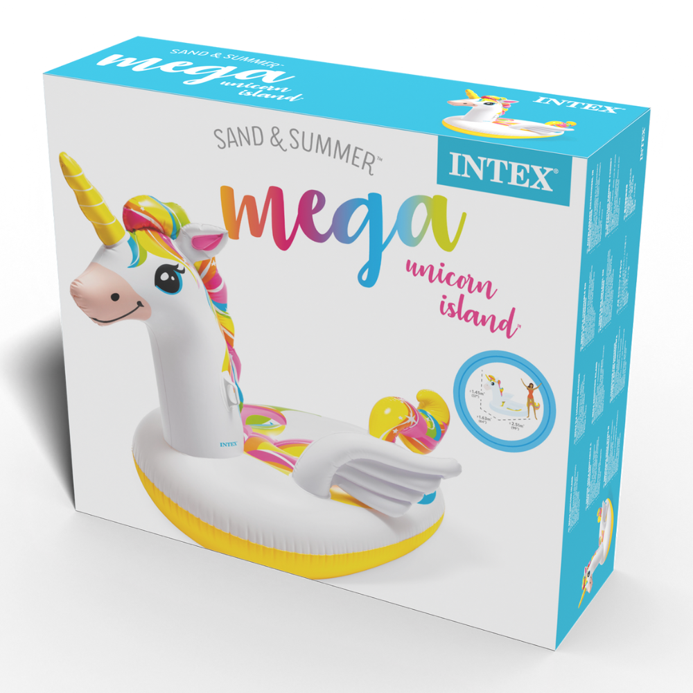 Unicornio Inflable Gigante Intex