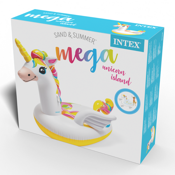 Unicornio Inflable Gigante Intex