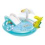 Piscina Inflable Cocodrilo con tobogán y pulverizador INTEX