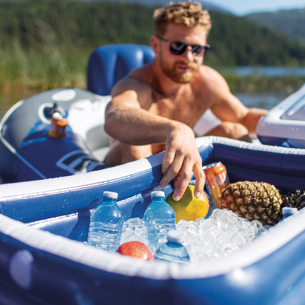 Cooler Inflable Y Flotante INTEX Mega Chill