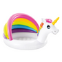 Piscina infantil Inflable Unicornio INTEX con parasol