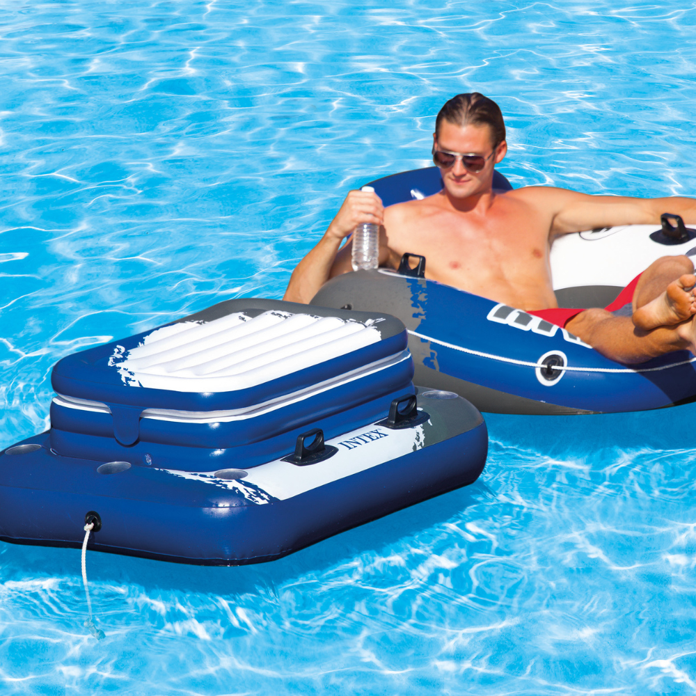 Cooler Inflable Y Flotante INTEX Mega Chill