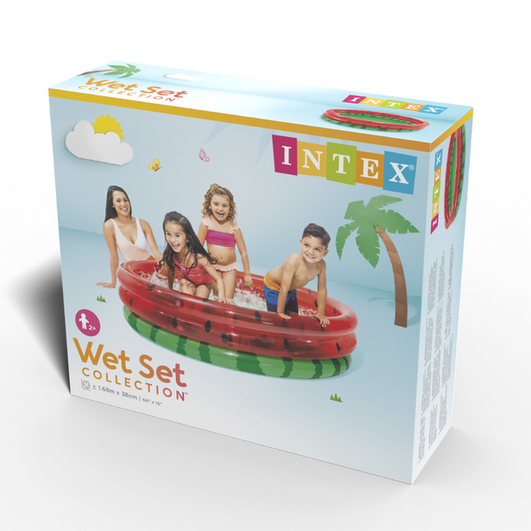 Piscina infantil inflable Sandía INTEX