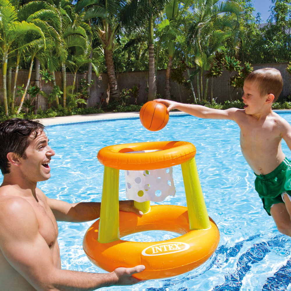 Aro De Basketball Inflable Para Piscinas INTEX