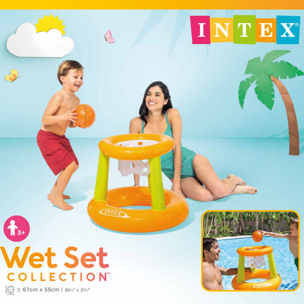 Aro De Basketball Inflable Para Piscinas INTEX