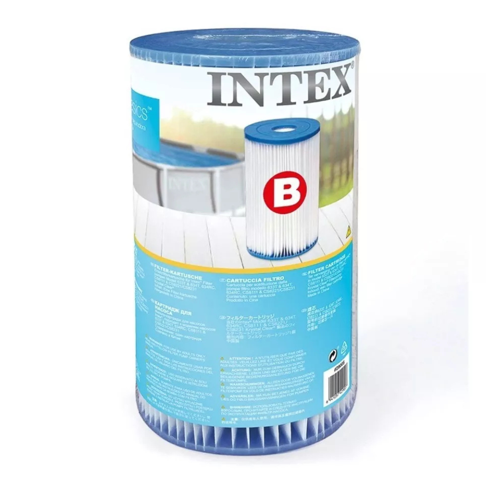 Cartucho Filtro Piscina Intex Tipo B