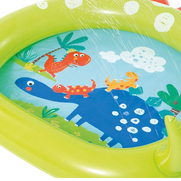 Piscina Infantil Inflable Dinosaurio con difusor INTEX