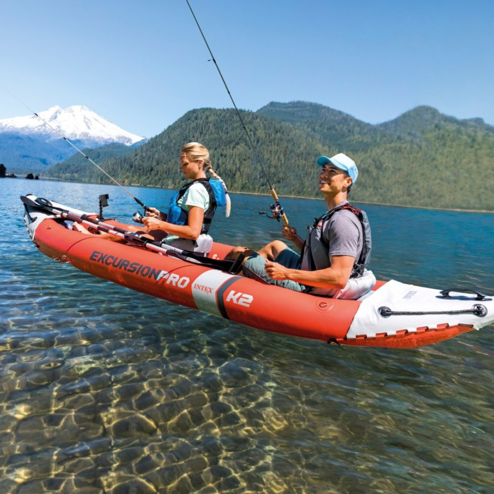 Kayak Inflable INTEX 2 Personas Excursion Pro K2