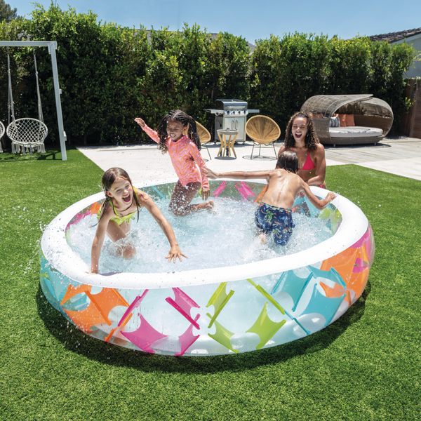 Piscina infantil inflable Molino Colorido 229x56 cms