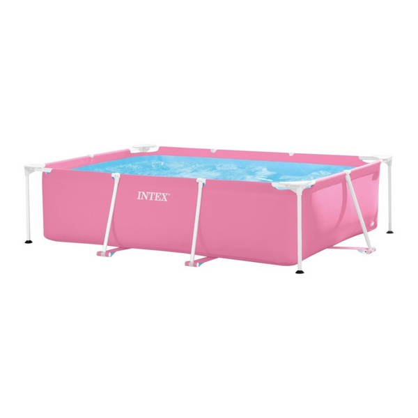 Piscina Estructural 220x150x60 cm Rosa INTEX