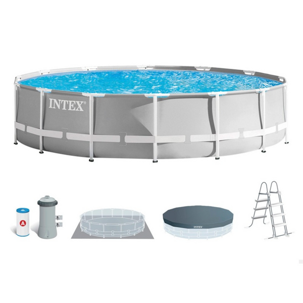 Piscina Estrutural Prisma Intex 4,27 X 1,07mt + Accesorios