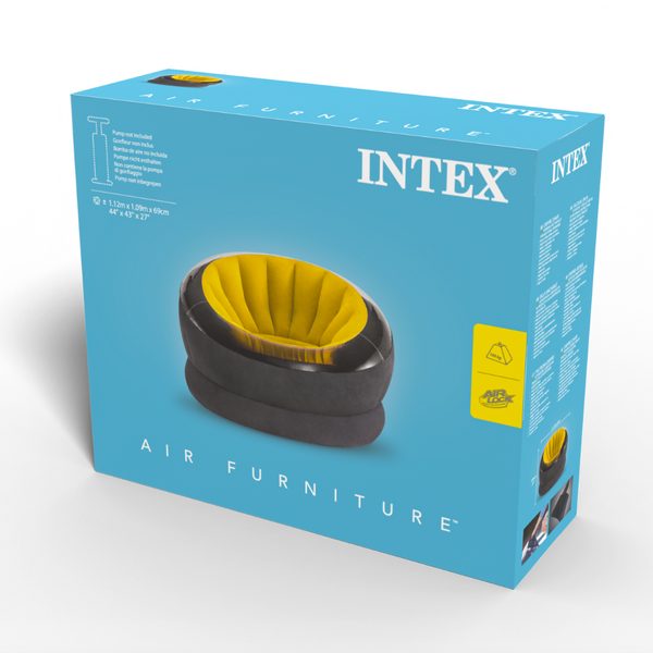 Sillon Inflable Intex Empire - Amarillo